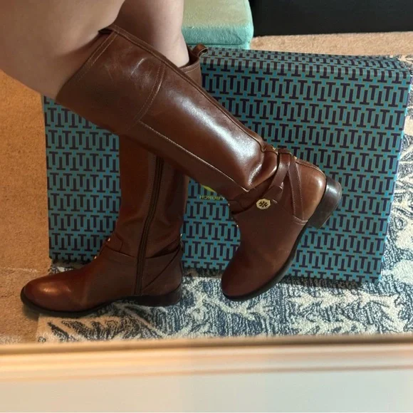 Tory Burch Brita Riding Boot - Picture 5 of 13